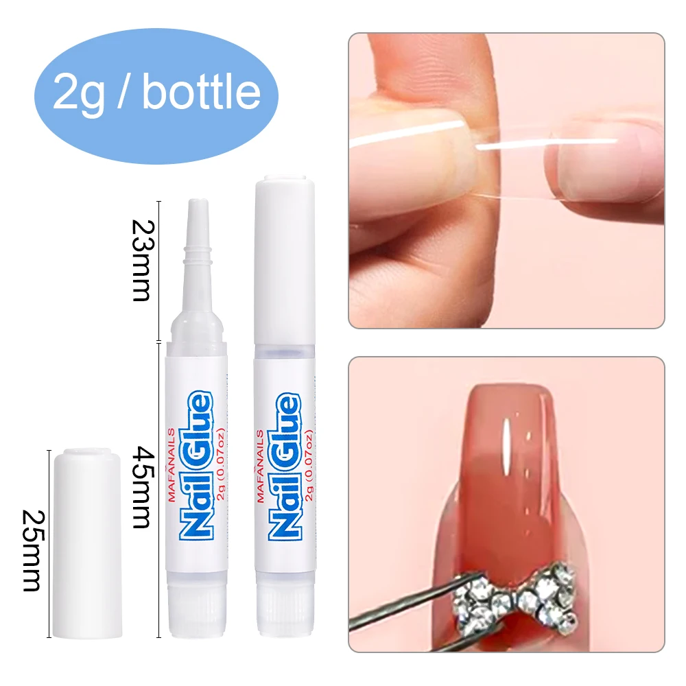 50/20/10 шт. быстросохнущий клей для акриловых ногтей