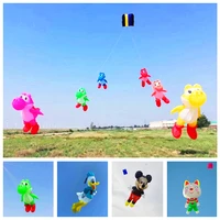 free shipping large soft kite pendant flying outdoor toys ripstop nylon kite for adults reel kite factory new