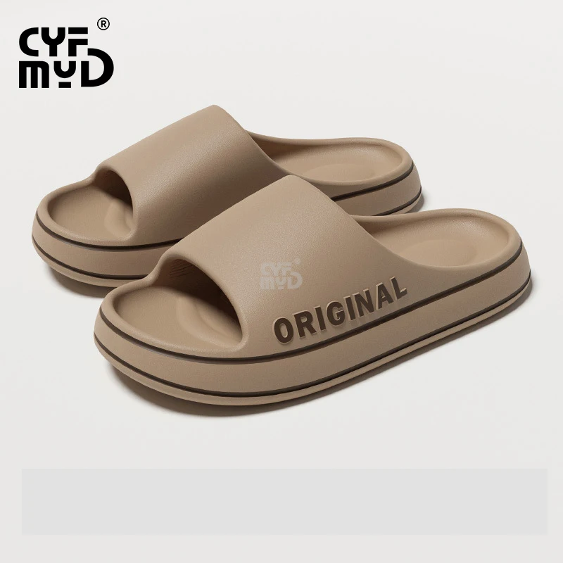 Platform Women's Slippers for Home Cloud Soft Wwoman Shoe Comfortable 2023 Summer EVA Slipper Bathroom Designer Slides Non-slip