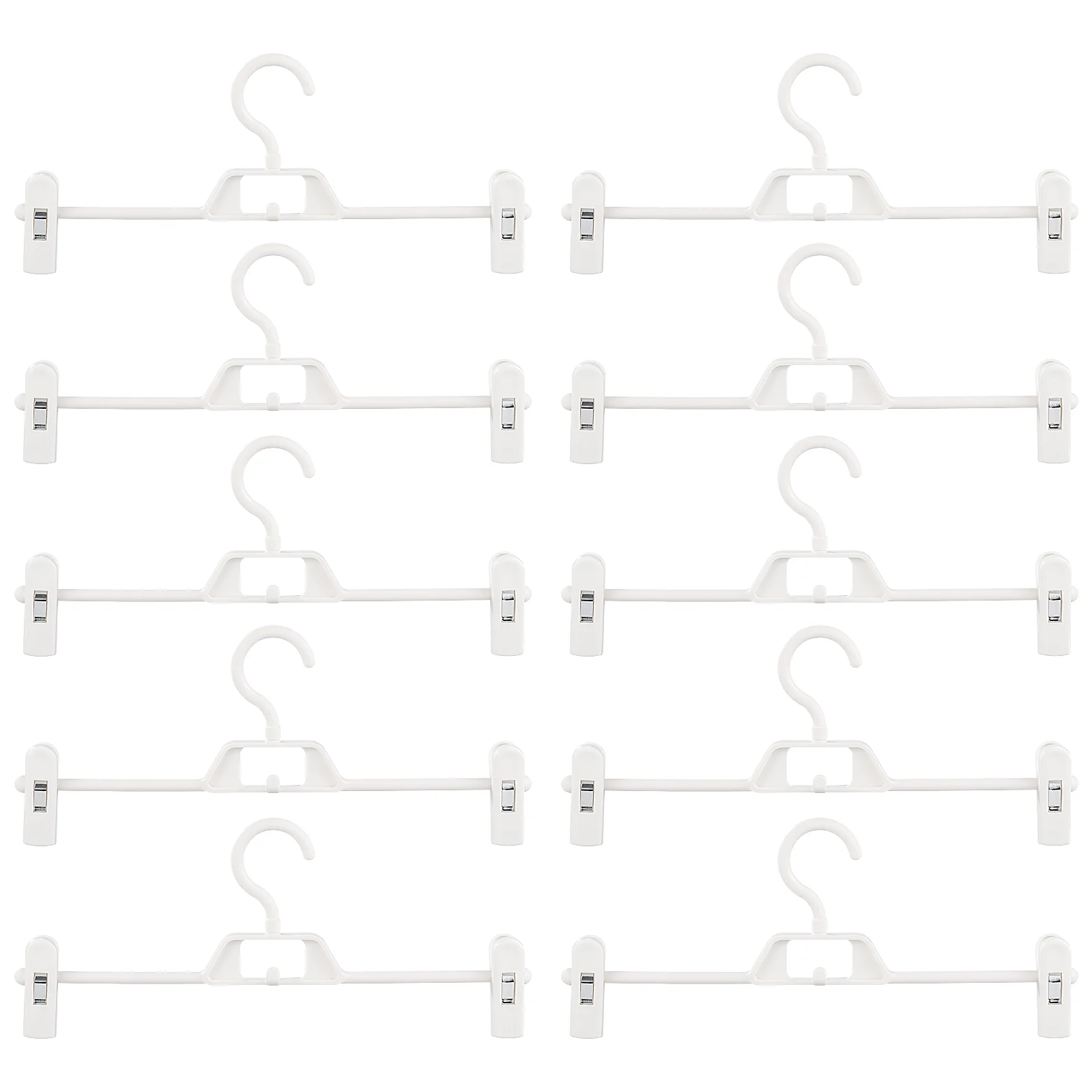 

Hangers Pants Hanger Clips Adjustable Clothes Skirt Space Saving Rack Heavy Closet Clip Duty Coat White Coats Pant Racks