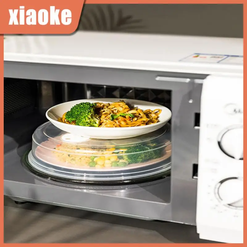 

Rotatable Opening Microwave Food Lid Anti-splash Save Space Heating Sealing Lids Plastic Heating Sealing Cover Kitchen Tools