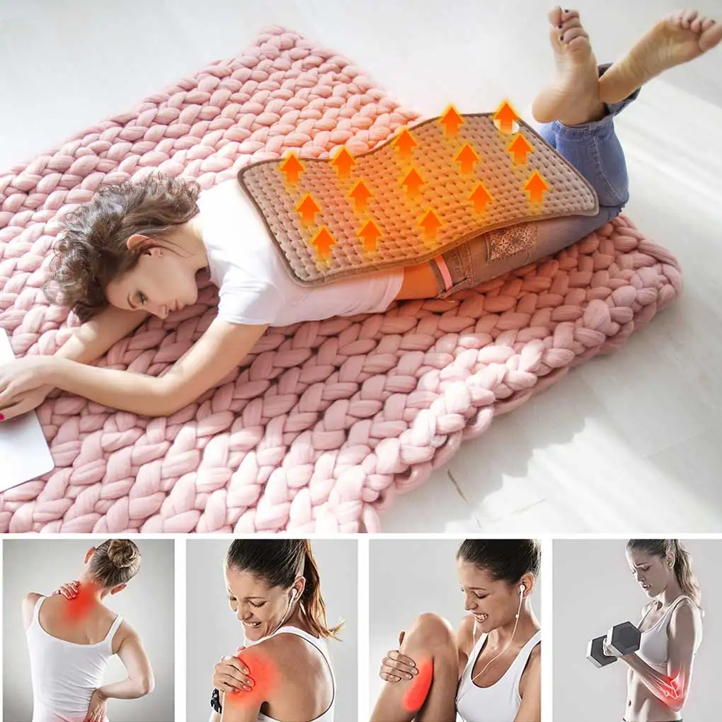 

Blanket 10 Gears Adjustable Heating Warmer Sofa Plush Mattress Cold Winter Home Living Room Bedroom Dormitory EU Plug