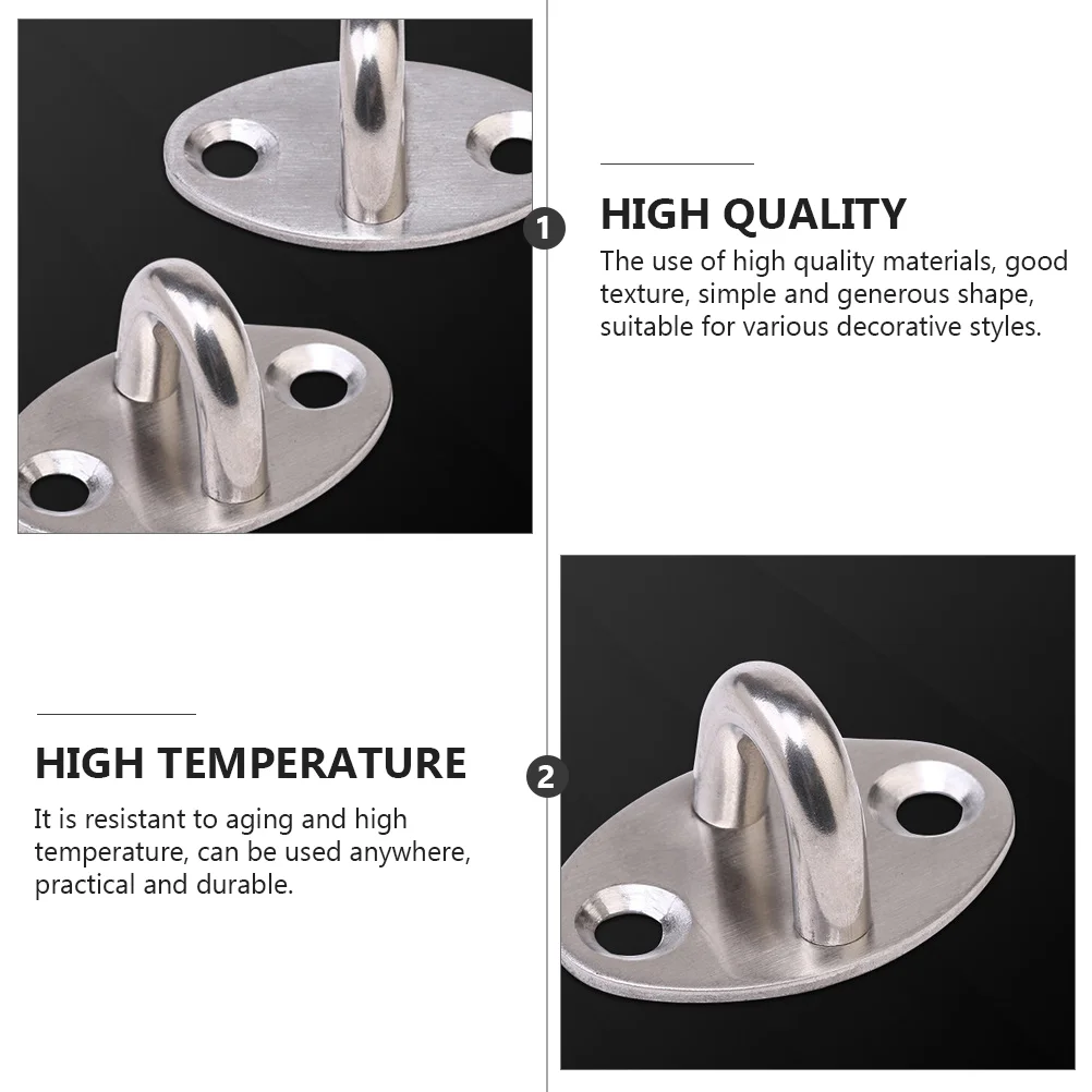 10 шт. вешалки кольцо для хранения подвесной крючок несущая проушина серебряная