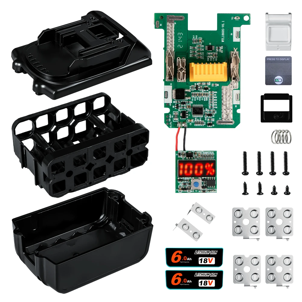 

Аккумулятор для Makita 18 в 1860 Ач 1850 Ач BL1840