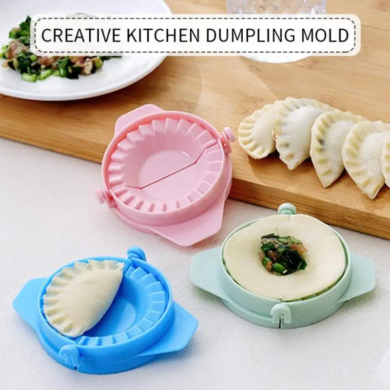 

DIY Plastic Dumpling Mold Dough Press Gadgets for Cooking Dumplings Ravioli Maker Dumplings Making Tool Portable Kichen Gadgets
