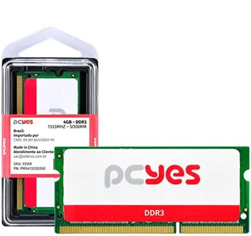 

UDIMM 4GB DDR3 1333MHZ - PM041333D3 -