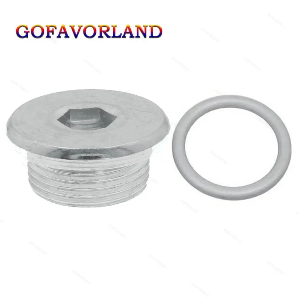 

CloudFireGlory 028103059A Oil Drain Plug Metal Chrome For Audi A6 A8 1997-1999 S8 For Volkswagen Touareg 2004-2007 Phaeton