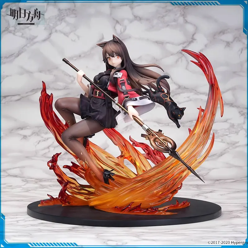 

Original APEX-TOYS Meow ARKNIGHTS SkyFire Elite Stage 2 PVC 1/7 Anime Figure Toys Limited Collection Model