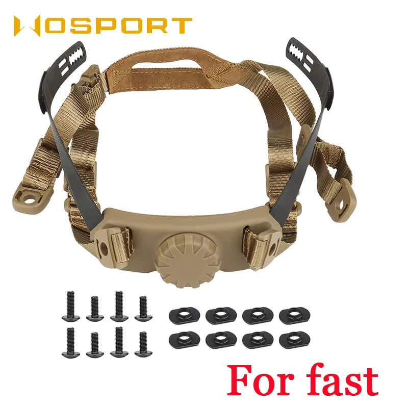

FAST Tactical Helmet Suspension Connection System Military helmet fixing rope. Helmet accessories. hunting tactical equipment