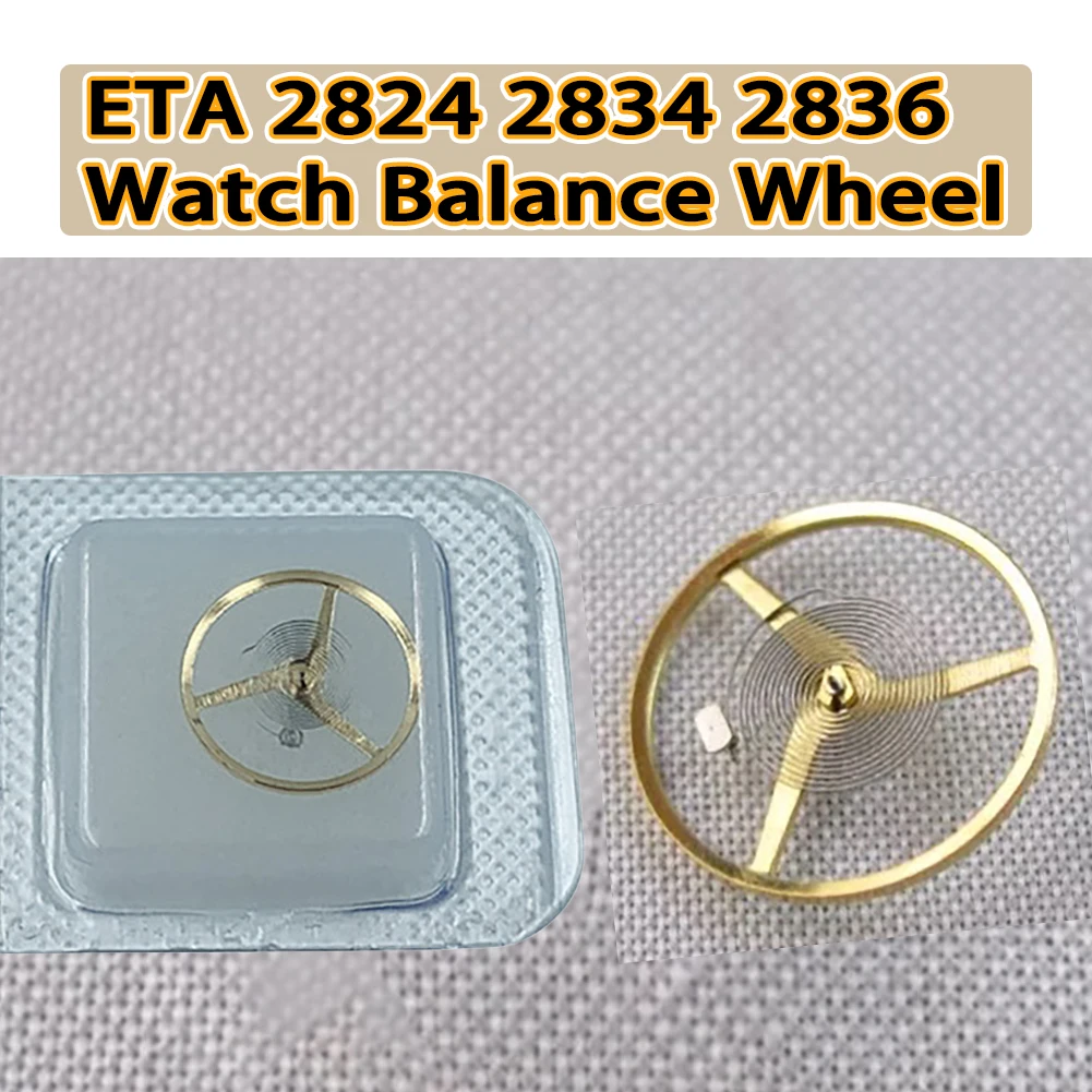 

For ETA Mechanical Watch Balance Wheel with Hairspring for ETA 2824 2834 2836 Watch Movement Watchmaker Watch Repair Parts