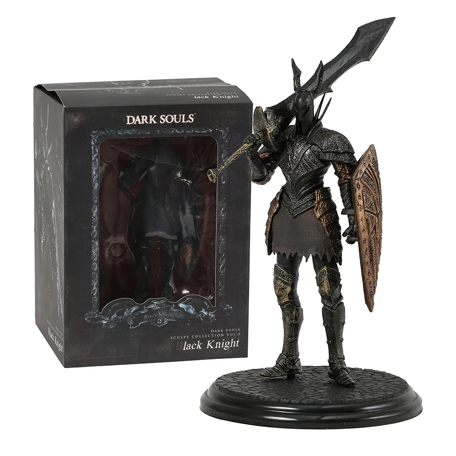 

Dark Souls Black Knight Sculpt Collection Vol.3 Figure PVC Model Toy Decoration Anime Figurine Gift