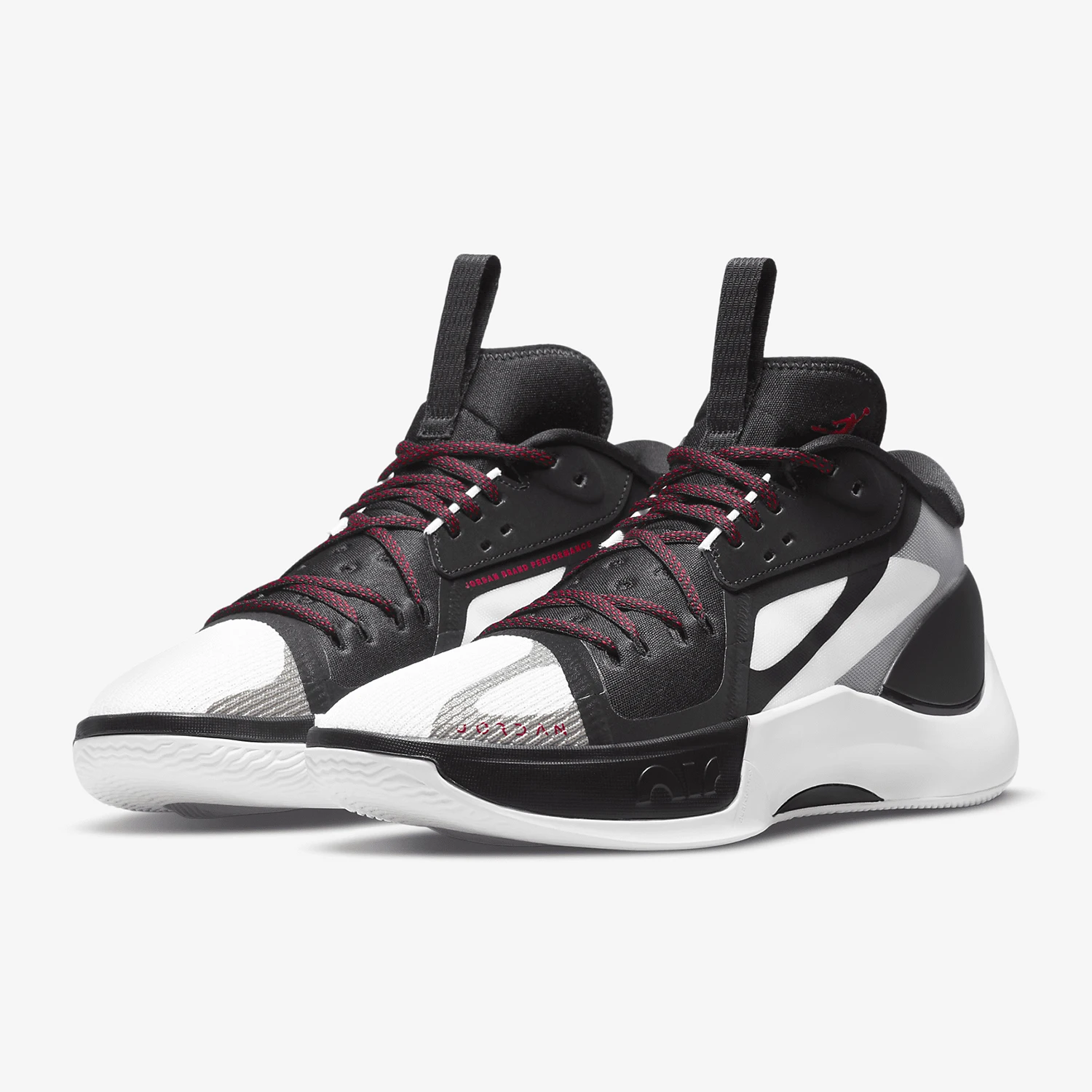 Фото Официальные мужские баскетбольные кроссовки Nike Air Jordan Zoom с низким верхом DH0248-001 №4