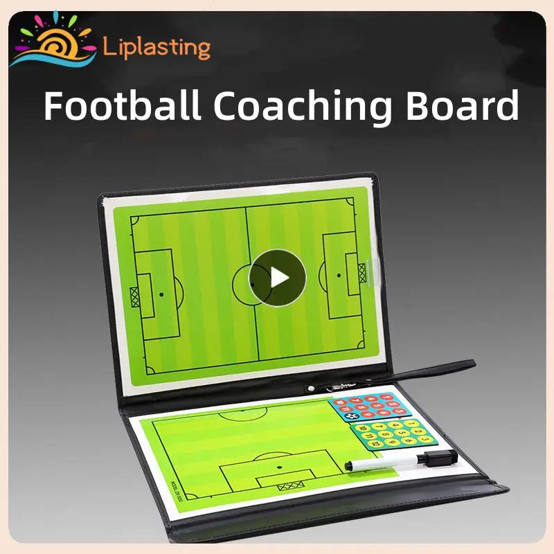 

Тренировочная доска для футбола, портативная складная тактическая доска для тренировок по футболу