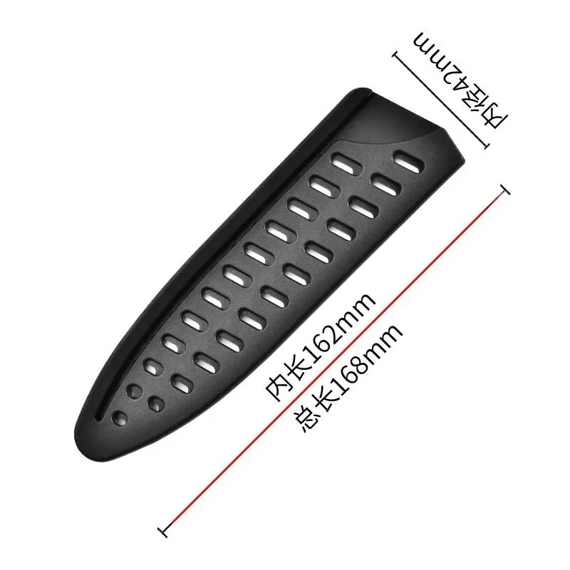 

Чехлы для ножей MOONBIFFY, черные, пластик