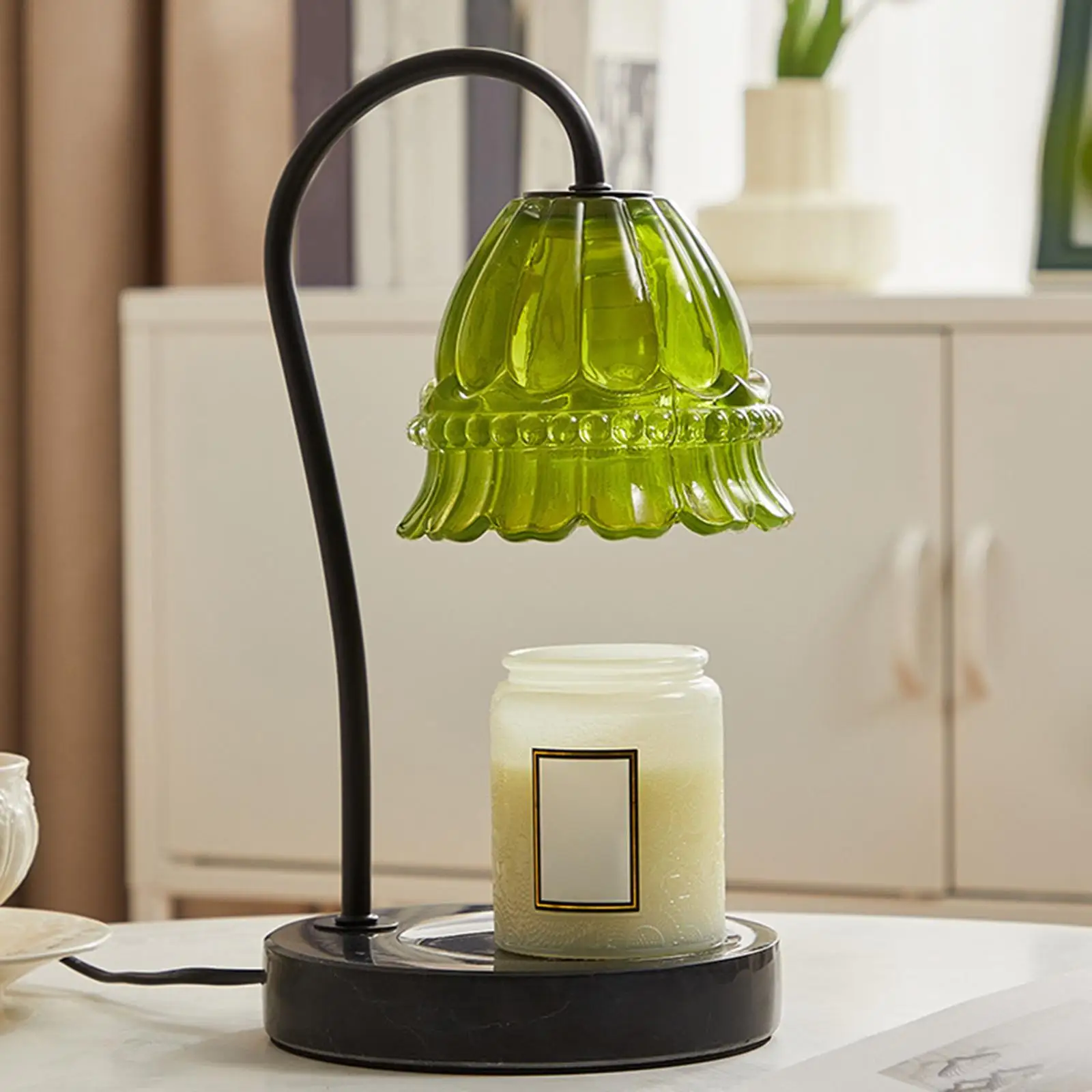 

Лампа в европейском стиле для подогрева свечей, прикроватная лампа, плавильный светильник с регулируемой яркостью для комнаты, офиса, подар...