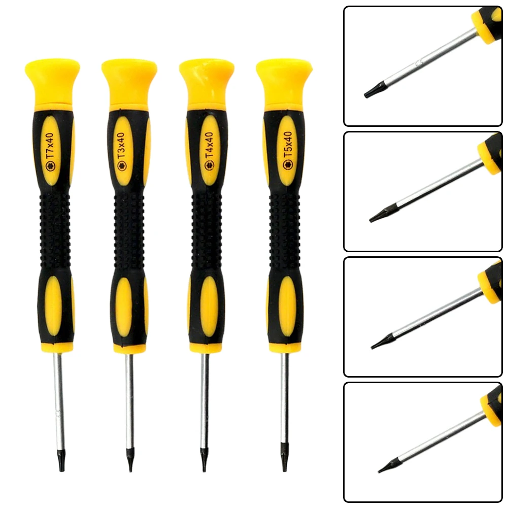 

T3 T4 T5H T7H Hexagon Torx Screwdriver With Hole Screwdriver Removal Tool For Disassemble Game Console 360 PS3 PS4 Handle