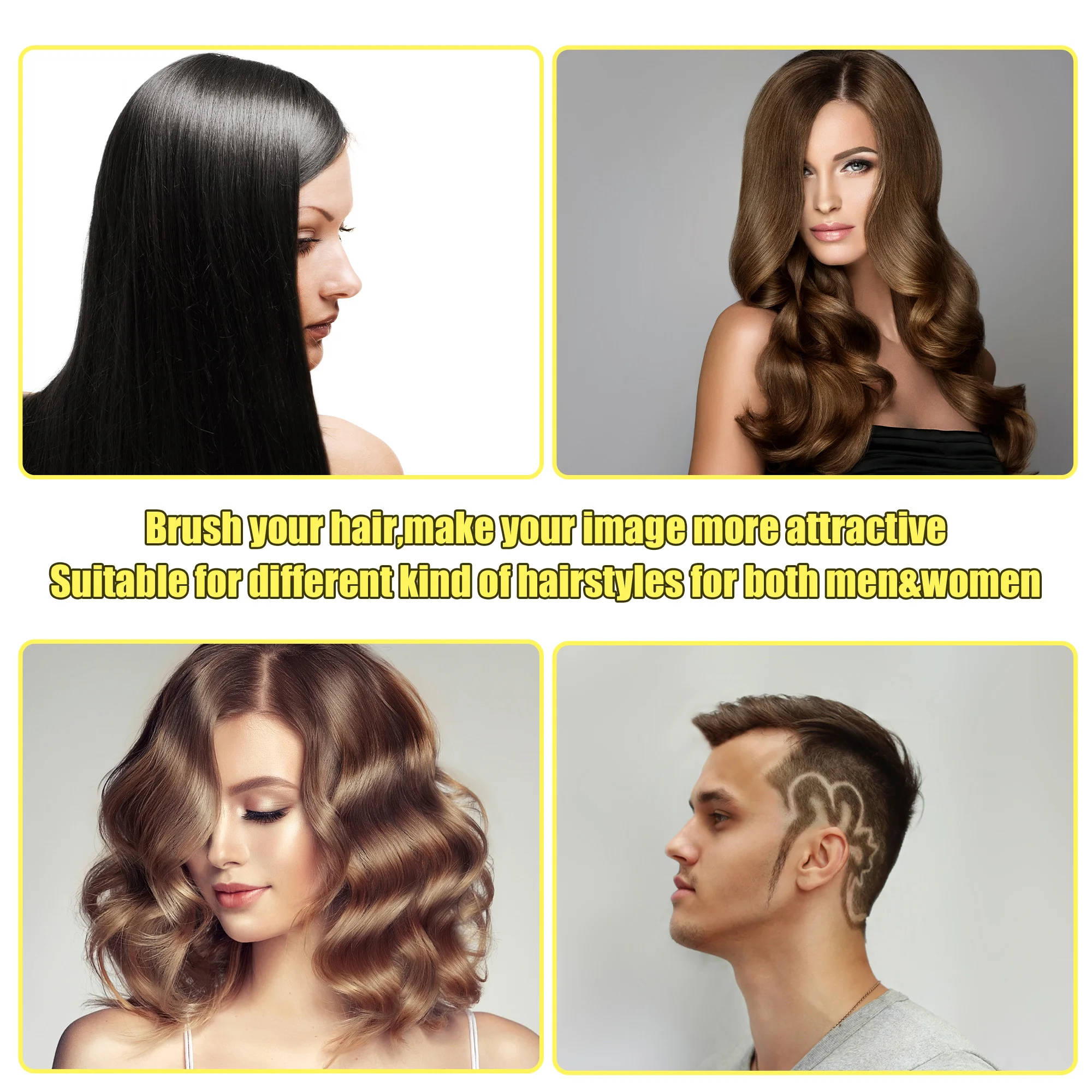 VOCOSTE 1/2Pcs Pro Afro Hair Insert Choose Big Tooth Comb Fork Plastic Curly HairBrush High &amp Low Gear Styling Tools - купить по