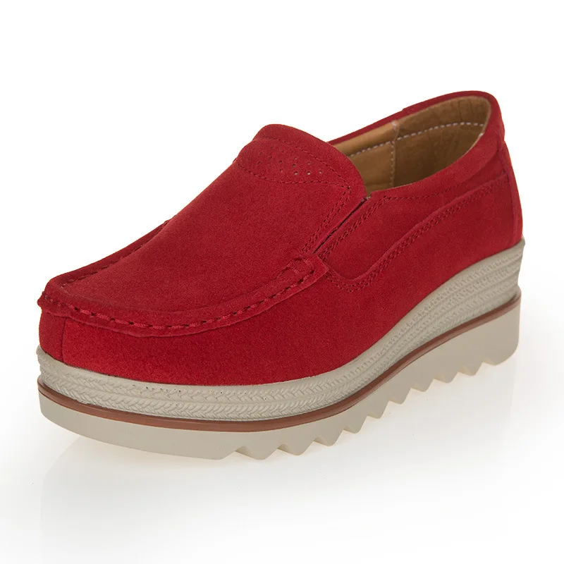 

Туфли женские однотонные, Повседневная Уличная обувь на толстой подошве, с круглым носком, с закрытым носком, весна-осень 2023