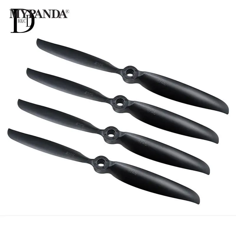 10 шт. 6040 6x4 6x4E пропеллеры из стекловолокна и нейлона реквизит подходит для 2450 высокоскоростного бесщеточного двигателя для радиоуправляемого самолета квадрокоптера