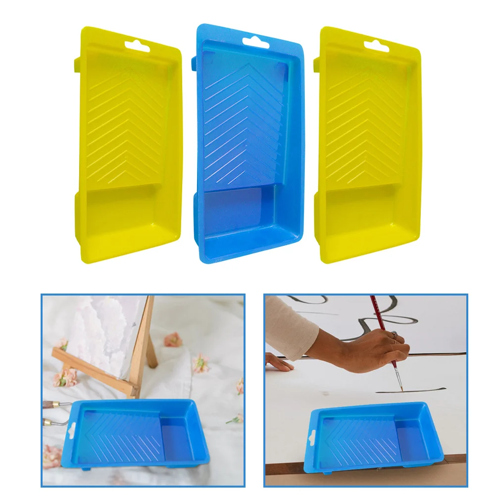 

Tray Painting Roller House Trays Supplies Liner Mixing Wall Color Tool Bucket Brush Pans Kits Artist Oil Colors Decoration Pan