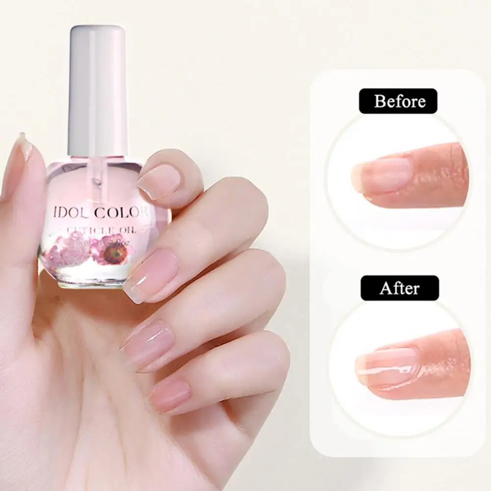 15ml Nail Softener Oil Quick Absorption Non-Irritating Plant Extracts Peach Flavor Cuticles for Home |
