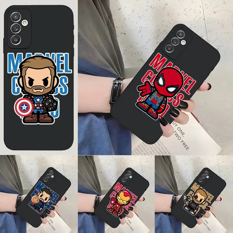 

The Avengers Phone Case For Samsung M30 M31S M51 M10 M11 M20 M21 Prime S9 S8 S7 S6 Edge Shell Cover