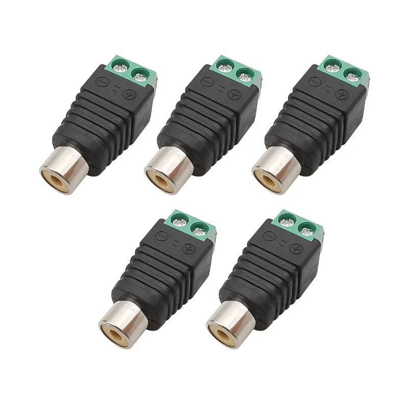 

RCA разъем адаптер, зеленый, черный, серебристый