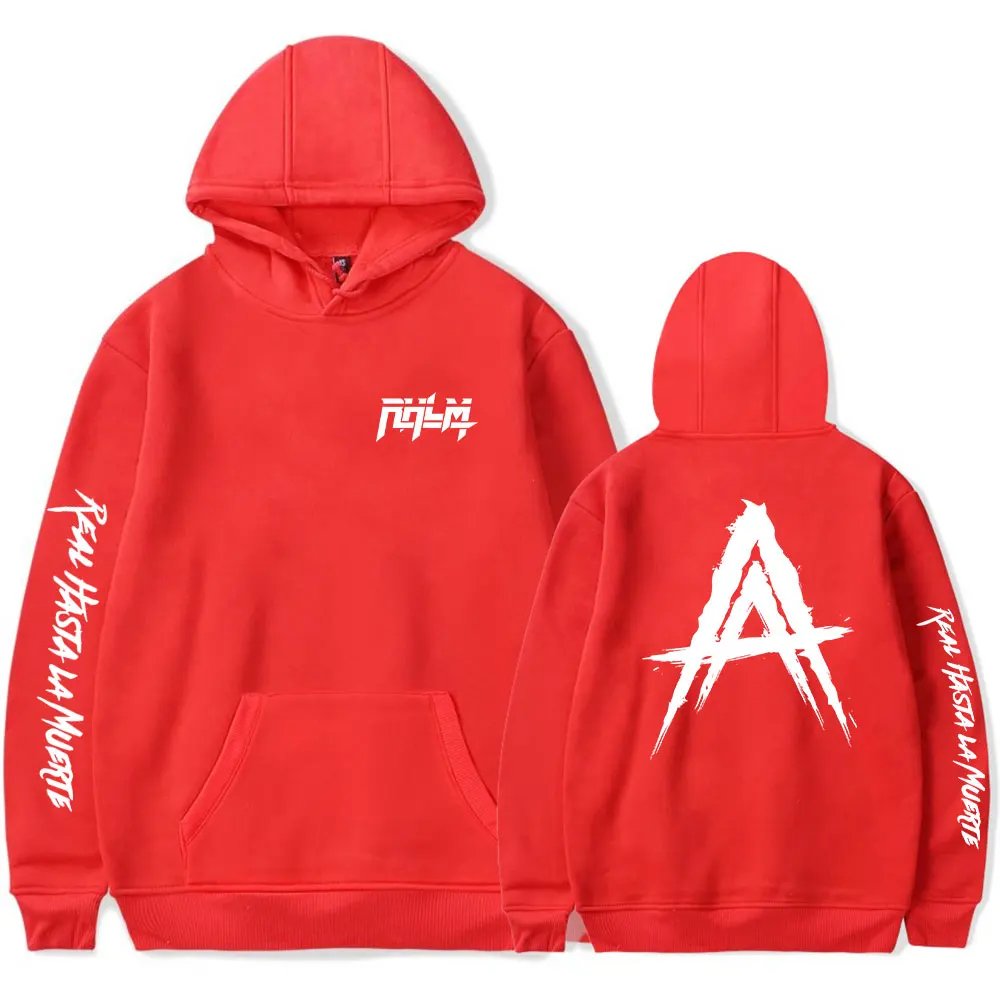 Толстовки Anuel AA Doble A Deluxe Merch с принтом Real Hasta la Muerte Album унисекс модная забавная