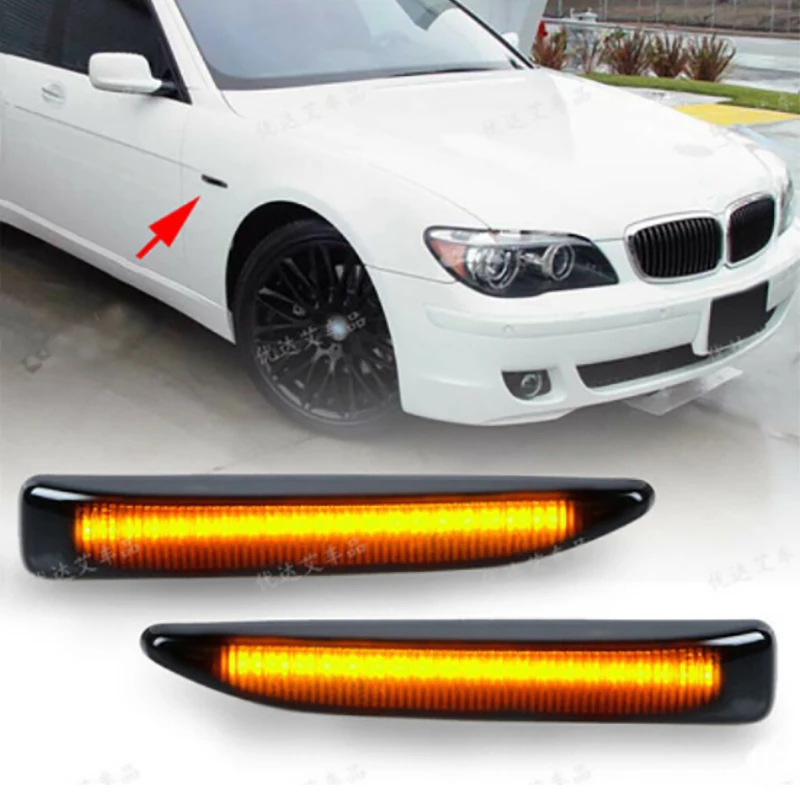 

Подходит для BMW 7 серии E65E66E67 fender 730li поворотный сигнал 735li 740LI side 745LI75 0 Высококачественный поворотный сигнал простая установка