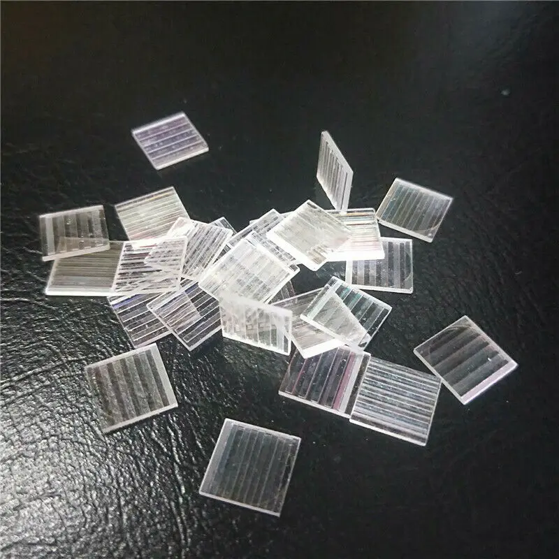 

10PCS 1.1X1.1cm Defective Mini Lens Prism for DIY Decoration Physical Teaching