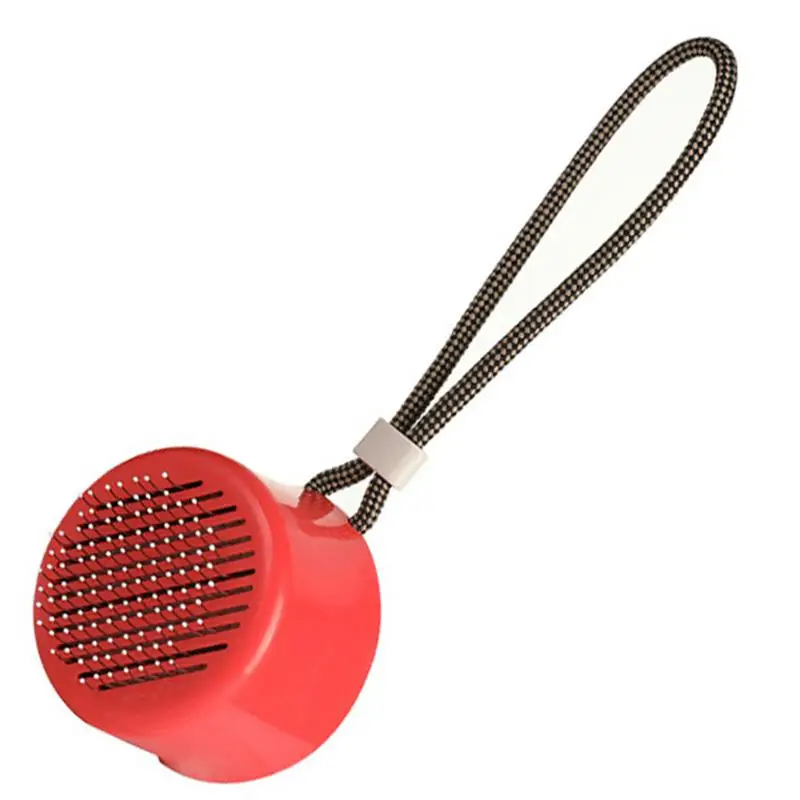 

Cat Brushes For Indoor Cats Portable Cat Combs For Deshedding Cat Hair Comb Cleaning Slicker Rubber Coated Tip Massage