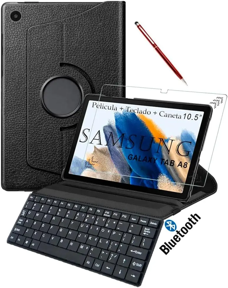 

Case For Tablet Tab A8 10.5" Pelicula + Touch Pen