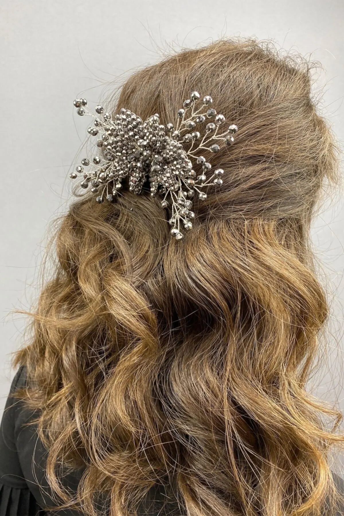 

Bridal Accessories antoite Gray Comb Hairpin Wedding Handmade For Bride And Bridesmaids