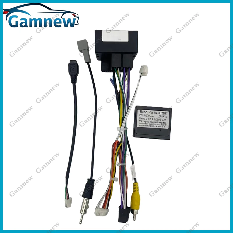 

Автомобильный жгут проводов, адаптер, кабель питания, декодер коробки Canbus для Peugeot 508 5008 3008 408 4008 2008 301 307 308