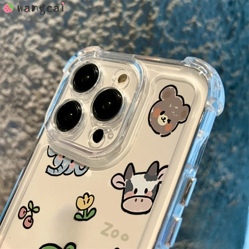 Для Samsung Galaxy J7 J5 A81 A91 A7 A9 A2 Core A6S Note 10 Plus 9 8 S10 Lite S7 Edge A8S Чехол для телефона Funny Frog Bear Rabbit