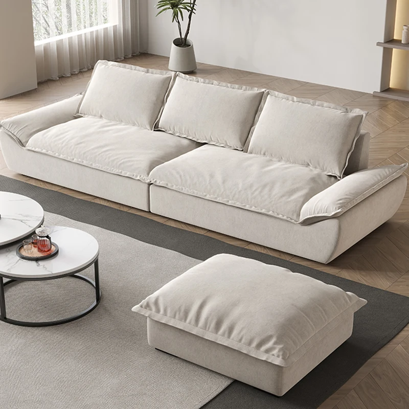 

Stretch Foam Sponge Sofa Bed 3 Seater Longue Luxury Couch Adults Designer Unusual Ergonomic Canape Salon Living Room Furniture