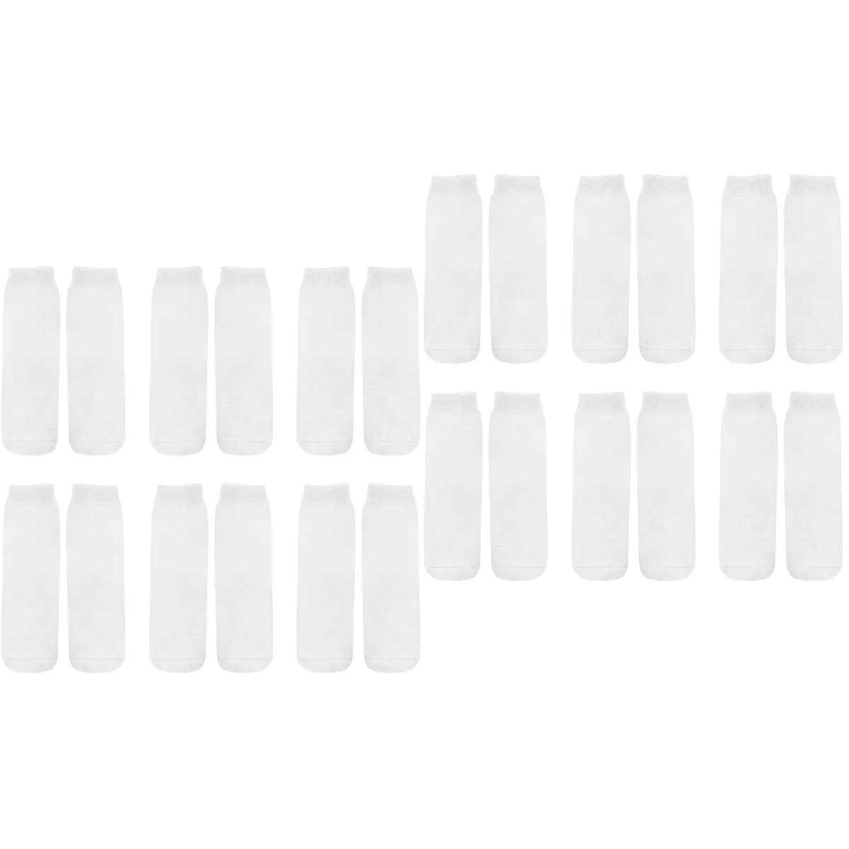 

12 Pairs of Double-sided Printing Hot Sublimation Socks Blank Socks Embryo