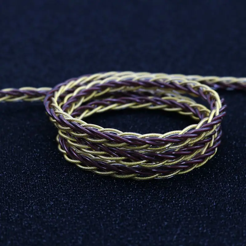 XNHS HS04 8-core импортный материал Litz 7N OCC + палладий позолоченный Гибридный