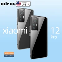 for xiaomi mi 12x 12 pro case crystal clear hard pc shockproof camera protection transparent back cover for xiaomi 12 lite capa
