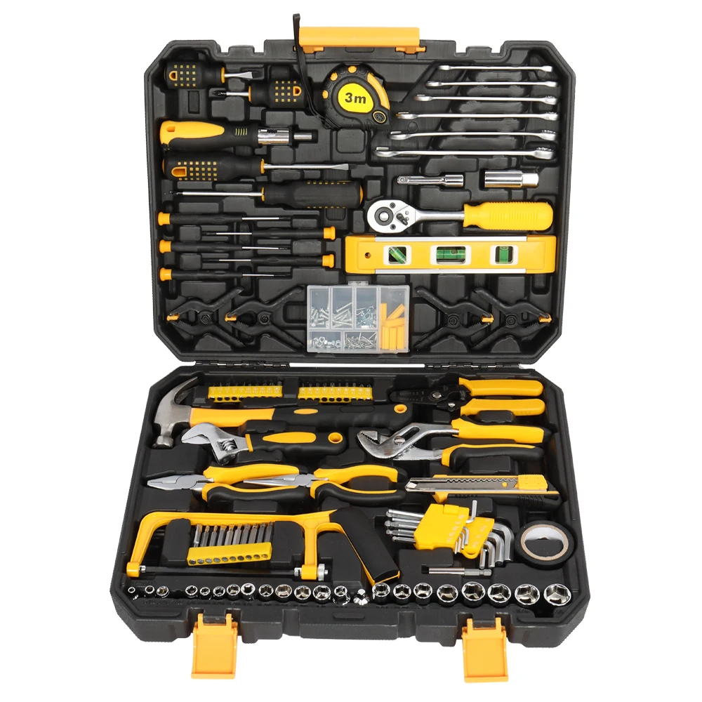 

UK America US warehouse 198 pcs Professional Car Tool Set Repair Tool Set Household Tool Kit