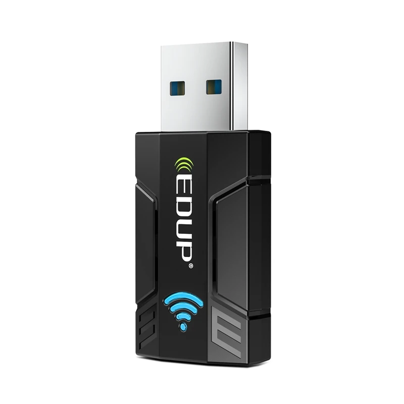 Беспроводная сетевая карта EDUP 1300M USB3.0 Wi-Fi адаптер 2 4G & 5G двухдиапазонный