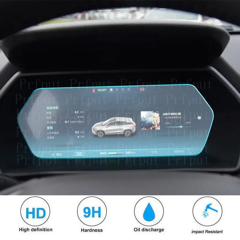 

Закаленное стекло для Xpeng G3 G3I 2021 12,3 дюйма, автомобильный инструмент, фотопленка, защитная пленка для экрана