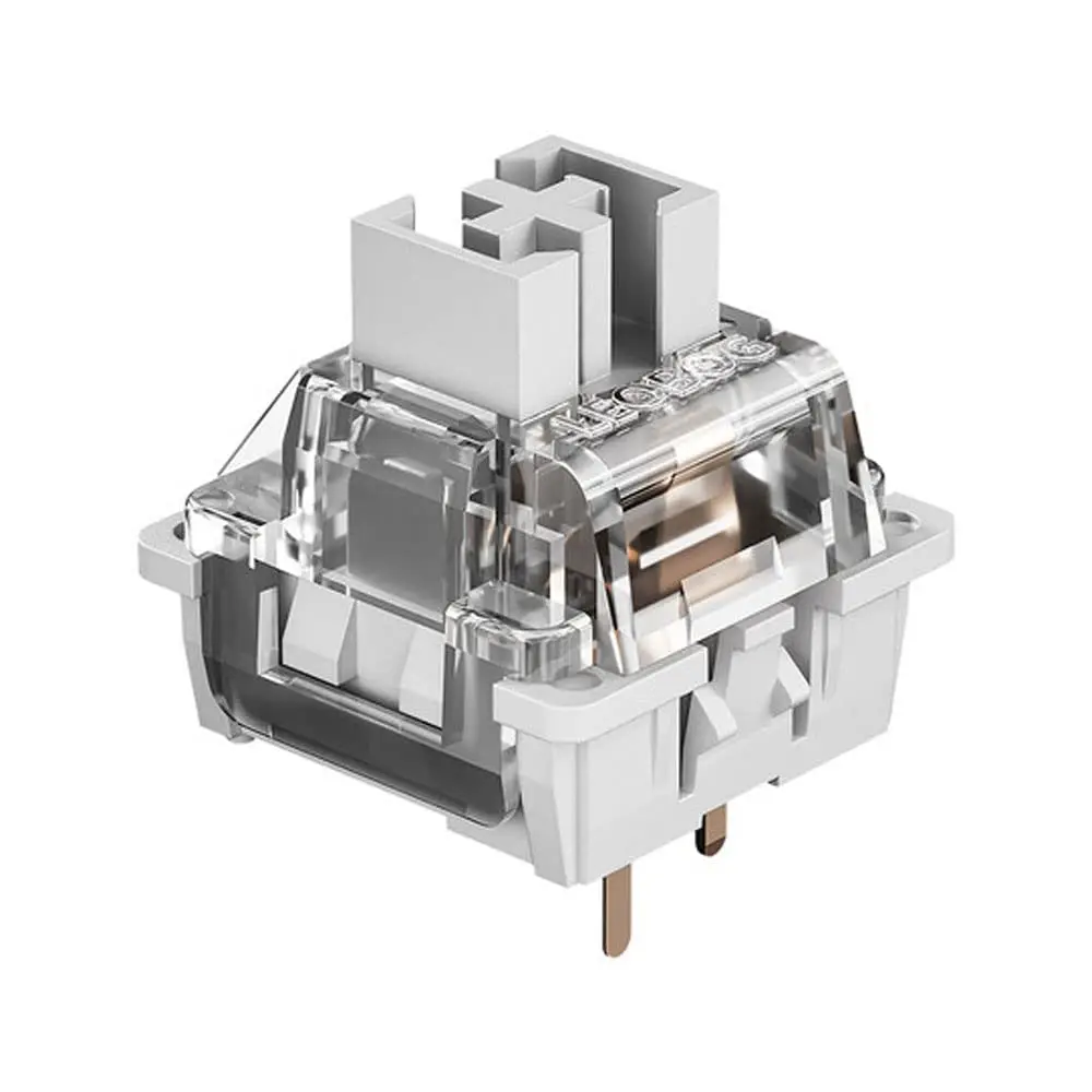 

LEOBOG V3 Graywood Switch 3 Pin 30gf Linear Switch with Dustproof Stem Compatible with MX Mechanical Keyboard 20 pcs