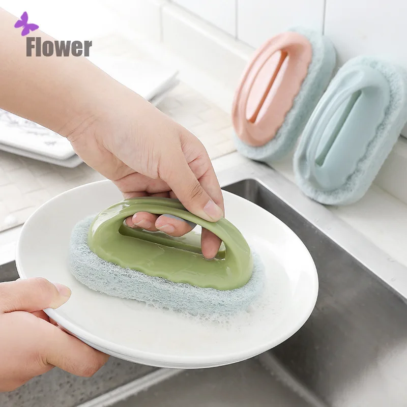 

Daily Necessities Cleaning Sponge Kitchen Cleaning Tools Washing Pot Washing Dishes Brush Wall Cleaning Brush Plate Sponge Wipe