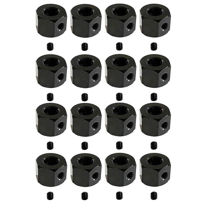 

16 шт., шестигранный адаптер для колес WPL D12 C14 C24 B14 B16 MN D90 D91