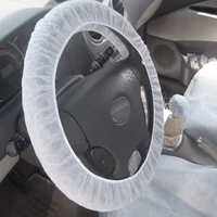 new non woven white disposable car repair maintenance steering wheel handbrake gear seat protector cover dust proof auto parts
