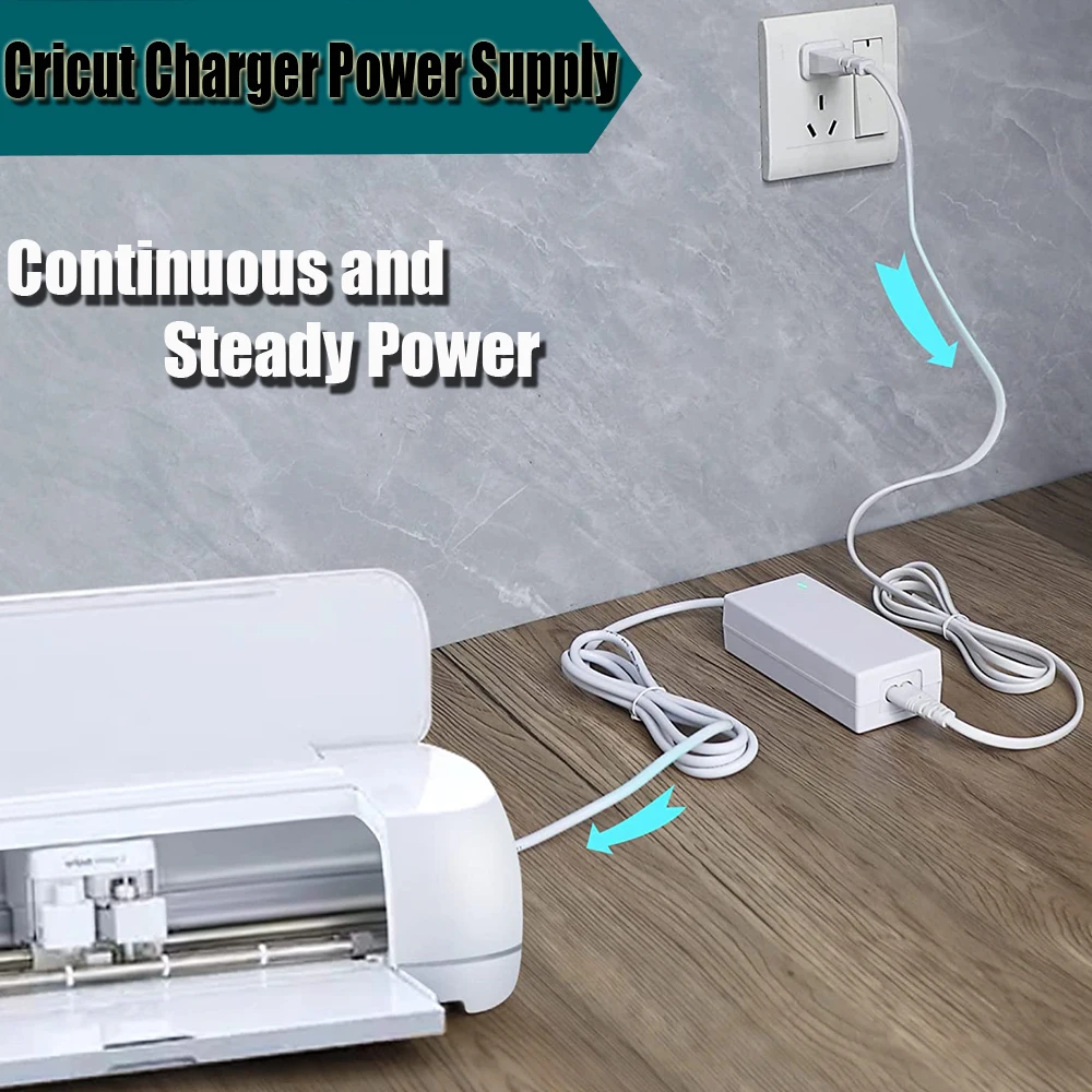 Compatible With Cricut Maker Cricut Explore Air 2 Cutting Machine 18v 3a Ac Power Replacement Cord