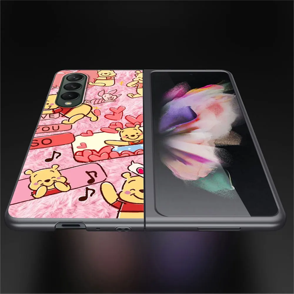 Чехол с изображением Винни-Пуха медведя тигра поросенка для Samsung Z Fold3 складной