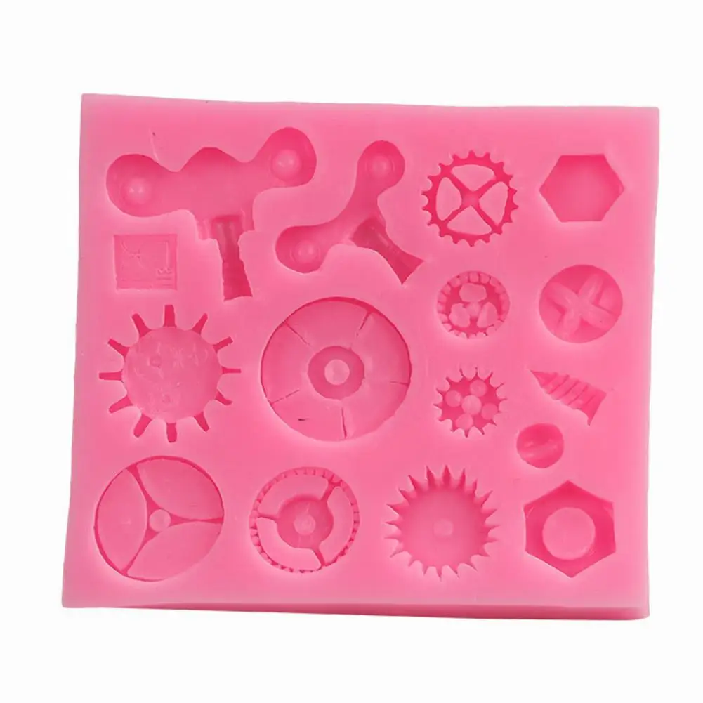 

Cake Mold Attractive Portable Elastic Food-grade Tear-resistant Pastry Mold for Canteen Pastry Mold Candy Mold