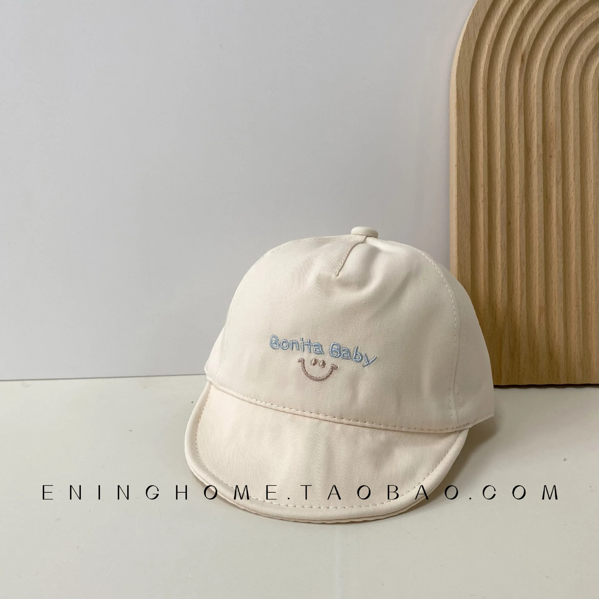 

Small Month-old Baby Soft Eaves Peaked Hat Spring and Autumn Summer Sunscreen Sunshade Male and Female Baby Hat